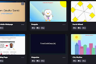 fix htmlcss bugs and responsive issues