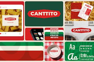 create a logo and branding for your restaurant or snack bar