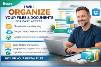 organize your files and documents for easy access