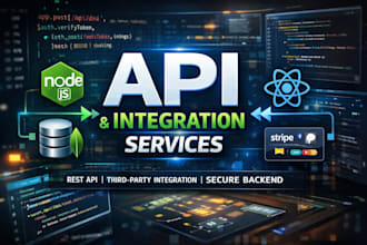 build custom apis and handle integrations