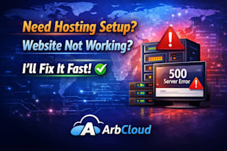 fix hosting and server issues on your website