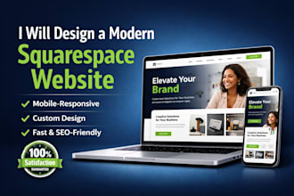 design squarespace website, redesign squarespace website, build squarespace site