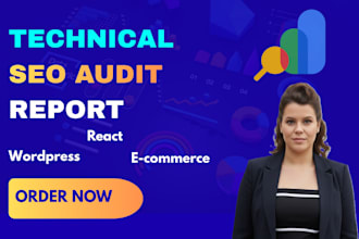 technical seo audit reactjs, shopify, or custom website