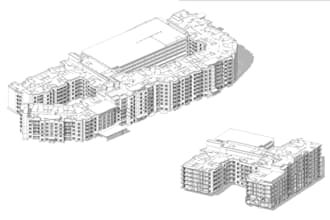 deliver architectural modeling in revit and autocad