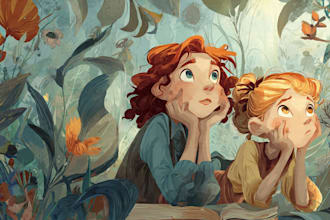illustrate children book illustration
