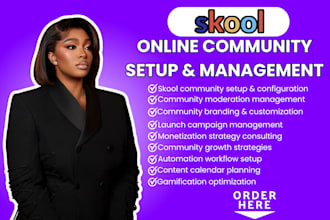skool community setup skool community setup skool online community skool setup