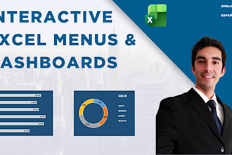 turn your excel into an interactive tool with buttons and navigation menu