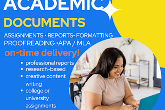 format, proofread, and professionally create your assignments and reports
