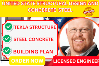 united state structural design,steel concrete,wood structure,tekla structure
