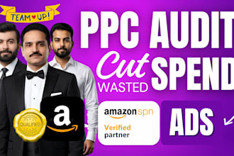 do amazon PPC audit and optimize campaigns to reduce wasted ad spend