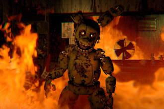 render fnaf photos in blender