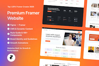 build and design your framer site
