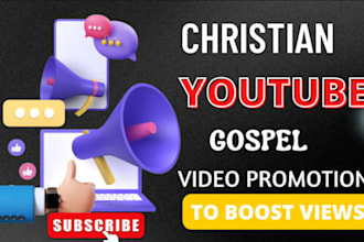 do christian youtube promotion, video promotion, channel