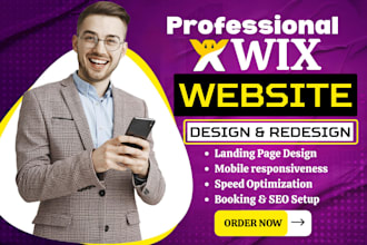 wix website redesign wix website development wix website design wix landing page