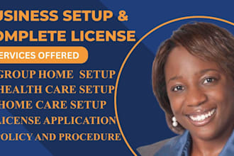 set up healthcare or group home in texas, maryland, ohio, georgia, florida