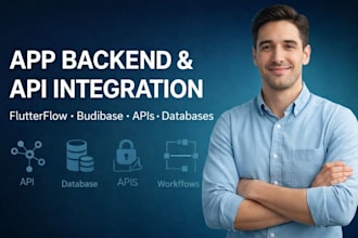 complete your rork app, connecting backend integrate, superbase, replit ai