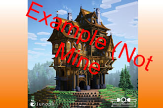 build custom minecraft schematics of any variety