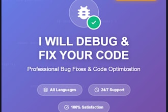 debug and fix your code