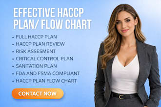 write food safety plan,haccp plan review fda and fsma compliant hazard analysis