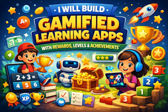 build gamified learning app with rewards learning and achievement