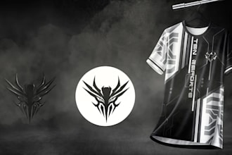 design a  gaming jersey  for your esports team