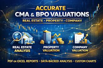 do CPA business valuation bpo, bov, ebitda and property valuation reports