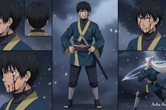 anime reference sheet anime character sheet vtuber ref sheet oc anime ref sheet
