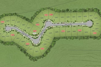 draw plot plan, site plan, and lot subdivision for permit