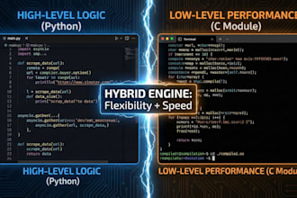 web scrapers python c complex websites data mining, selenium