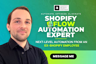 create shopify flow automations to automate shopify tasks workflows