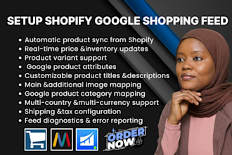 setup shopify google shopping feed symprosys multifeed feedhub mulwi nabu wixpa