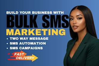 send bulk sms text message marketing campaign with tcpa compliance