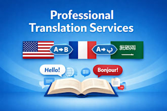 be your trilingual translator for professional texts