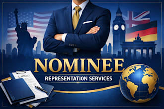 provide USA, UK, german nominee director for your business