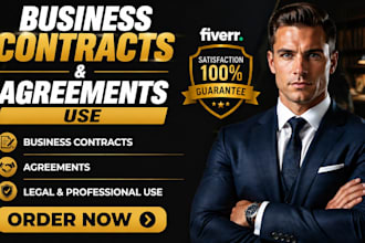 draft  business contracts and agreements