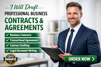 draft  professional business contracts and agreements