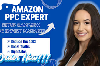 setup optimize and manage amazon PPC campaigns, amazon fba PPC ads campaigns
