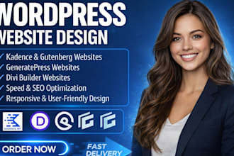 build a fast and SEO friendly wordpress website using kadence and gutenberg