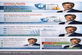 perform a hipaa security risk assessment and gap analysis report