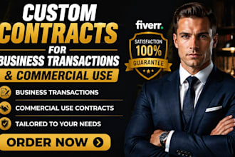 custom contracts for business transactions and commercial use