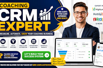 integrate and automate coaching CRM with zoho, hubspot, activecampaign, keap