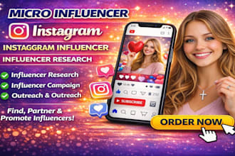 do micro social media instagram influencer research influencer campaign outreach