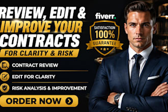 review, edit, and improve your contracts for clarity and risk