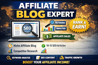 write affiliate blogs for you