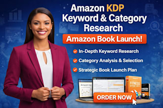 do amazon KDP keyword and category research for your amazon book launch