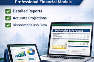 cashflow report cashflow forecasting discounted cash flow financial projections