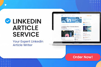 write professional linkedin articles fast