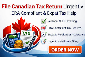 urgently help you file canadian tax return cra compliance and expat tax help