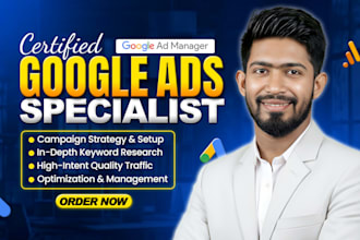 optimize and manage google ads adwords ppc campaigns