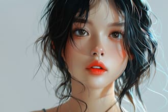 draw you an anime portrait or icon
